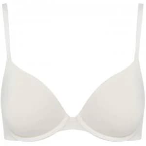 Sloggi Zero Lace Wired Half Padded Bra - White