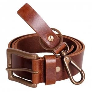 Kangol Vintage Belt Gift Set - Cognac