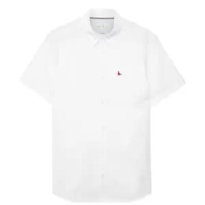 Jack Wills Emmerson Nep Short Sleeve Shirt - White