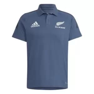 adidas All Blacks Polo Shirt Mens - Blue