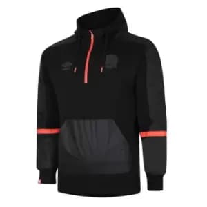 Umbro England Rugby Icon Hoodie Mens - Black