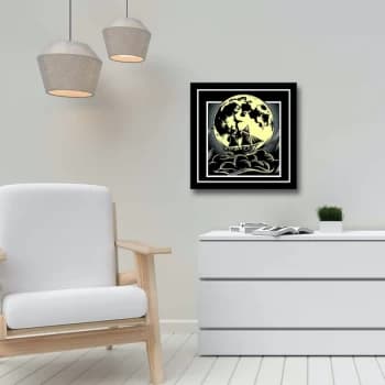 45452019C - 033 Multicolor Decorative Canvas Painting