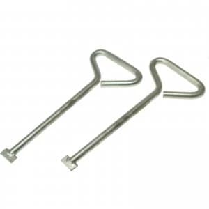 Monument Manhole Cover Lift Keys 500mm Pack of 2