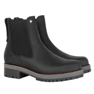 Barbour Womens Heather Boots Black UK 5