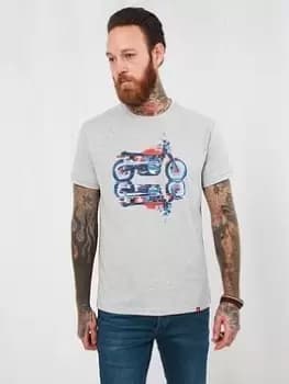 Joe Browns Reflections Of The Road Tee - Grey Size M Men