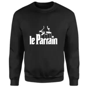 The Godfather Le Parrain Unisex Sweatshirt - Black - L - Black