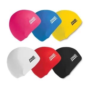 Zoggs Silicone Cap Black