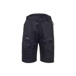 Portwest Mens KX3 Ripstop Shorts (32S) (Black)
