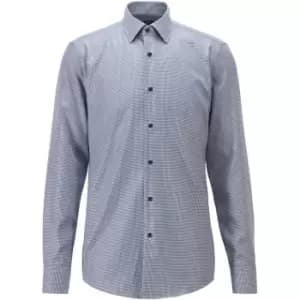 Boss Jango Text Shirt - Blue