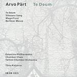 Arvo Part - Te Deum (Estonian Philharmonic Chamber Choir/Kaljuste) (Music CD)