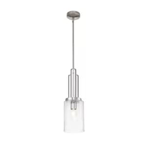 Kichler Kimrose Dome Pendant Ceiling Light Polished Nickel