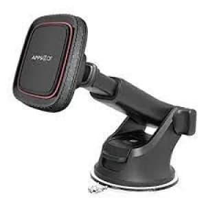 Sandberg Magnetic Car Phone Holder, Suction Cup & Vent Clip