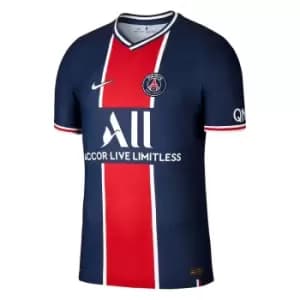 2020-2021 PSG Authentic Vapor Match Home Nike Shirt