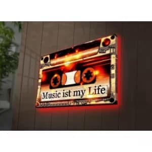 4570DACT-57 Multicolor Decorative LED Lighted Canvas Painting