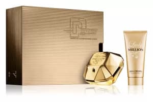 Paco Rabanne Lady Million Gift Set 80ml Eau de Parfum + 100ml Body Lotion