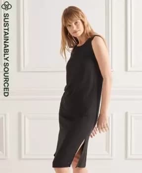 Superdry Studios Ribbed Trim Shift Dress