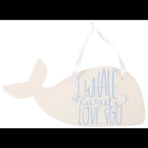I Whale Always Ceramic Hanging Decoration