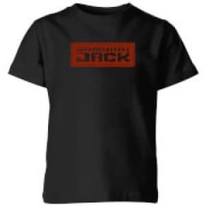Samurai Jack Classic Logo Kids T-Shirt - Black - 11-12 Years
