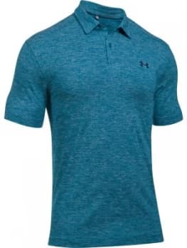 Urban Armor Gear Mens Threadborne Tour Polo Blue Flinstone