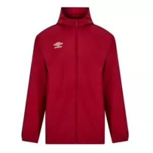 Umbro Club Shower Jacket Mens - Red