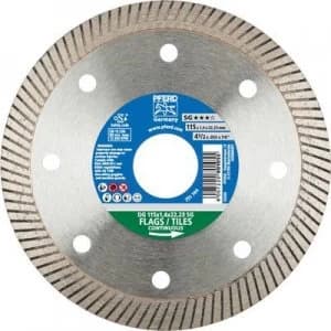 Diamond cutting disc DG 115 x 1.4 x22.23 FL SG PFERD 68000031 Diameter 115mm