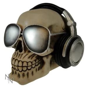 Easy Listening Skull Money Box