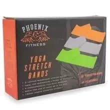 Yoga Resistance Bands - Pack of 3