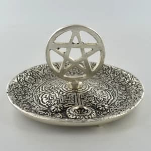 Pentagram Incense Plate
