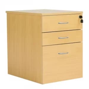 3 Drawer High Mobile Pedestal Nova Oak