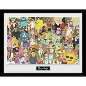 Rick and Morty Total Rickall Framed Collector Print