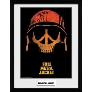 Full Metal Jacket Skull Framed Collector Print