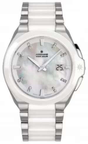 Junghans Spektrum Womens Ceramic Bracelet 015/1501.44 Watch