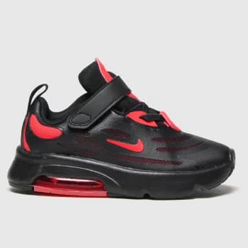 Nike Black & Red Air Max Exosense Trainers Toddler