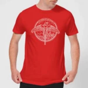 Harry Potter Order Of The Phoenix Mens T-Shirt - Red - L