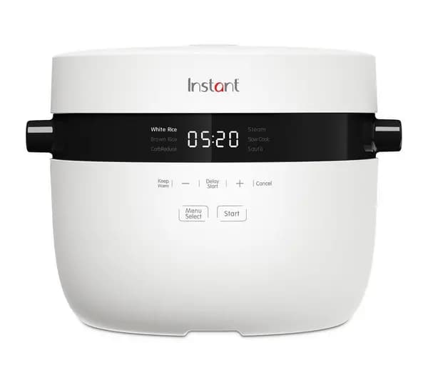 INSTANT CarbReduce Technology Rice Cooker & Steamer - White 810102261809