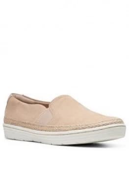 Clarks Marie Sail Plimsoll - Blush