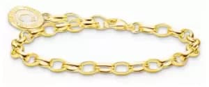 Thomas Sabo X0287-427-39-L15 Charm Bracelet With Shimmering Jewellery