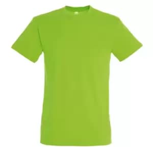 SOLS Mens Regent Short Sleeve T-Shirt (M) (Lime)