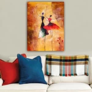 394574092_70100 Multicolor Decorative Canvas Painting