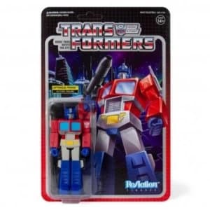 Optimus Prime (Transformers) Super 7 ReAction Figure