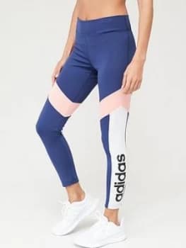 Adidas D2M 7/8 Leggings - Navy