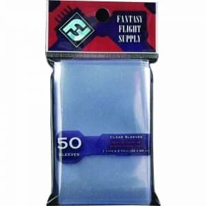 Fantasy Flight Supply Mini European Board Game 50 Sleeves Red (10 Pack)