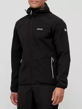 Regatta Arec Softshell Jacket - Black, Size L, Men