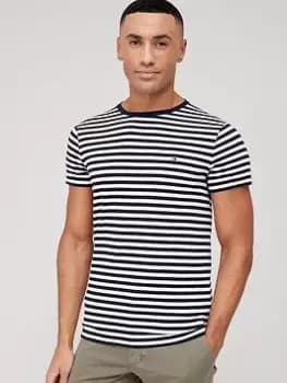 Tommy Hilfiger Stretch Slim Fit T-Shirt - Navy, Size S, Men