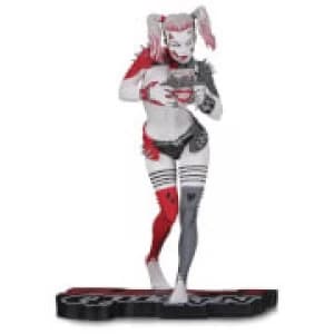 DC Collectibles Comics Red, White & Black Statue Harley Quinn by Greg Horn 16 cm