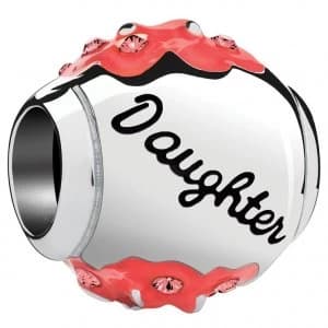 Chamilia Radiant Blooms Enamel Daughter Charm