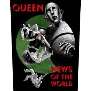 Queen - News of the World Back Patch