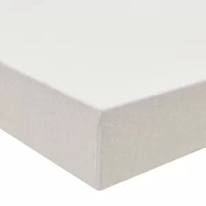 Bedeck Of Belfast Faiza Double Fitted Sheet, Charcoal