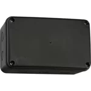 MLA Knightsbridge IP66 Outdoor Large Enclosure Black - JB009BK