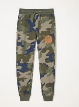 FATFACE Khaki Camo Joggers - 12-13 years